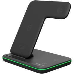 CANYON WS-303 3in1 Wireless charger with touch button for Running water light Input 9V/2A 12V/2A - thumbnail 3