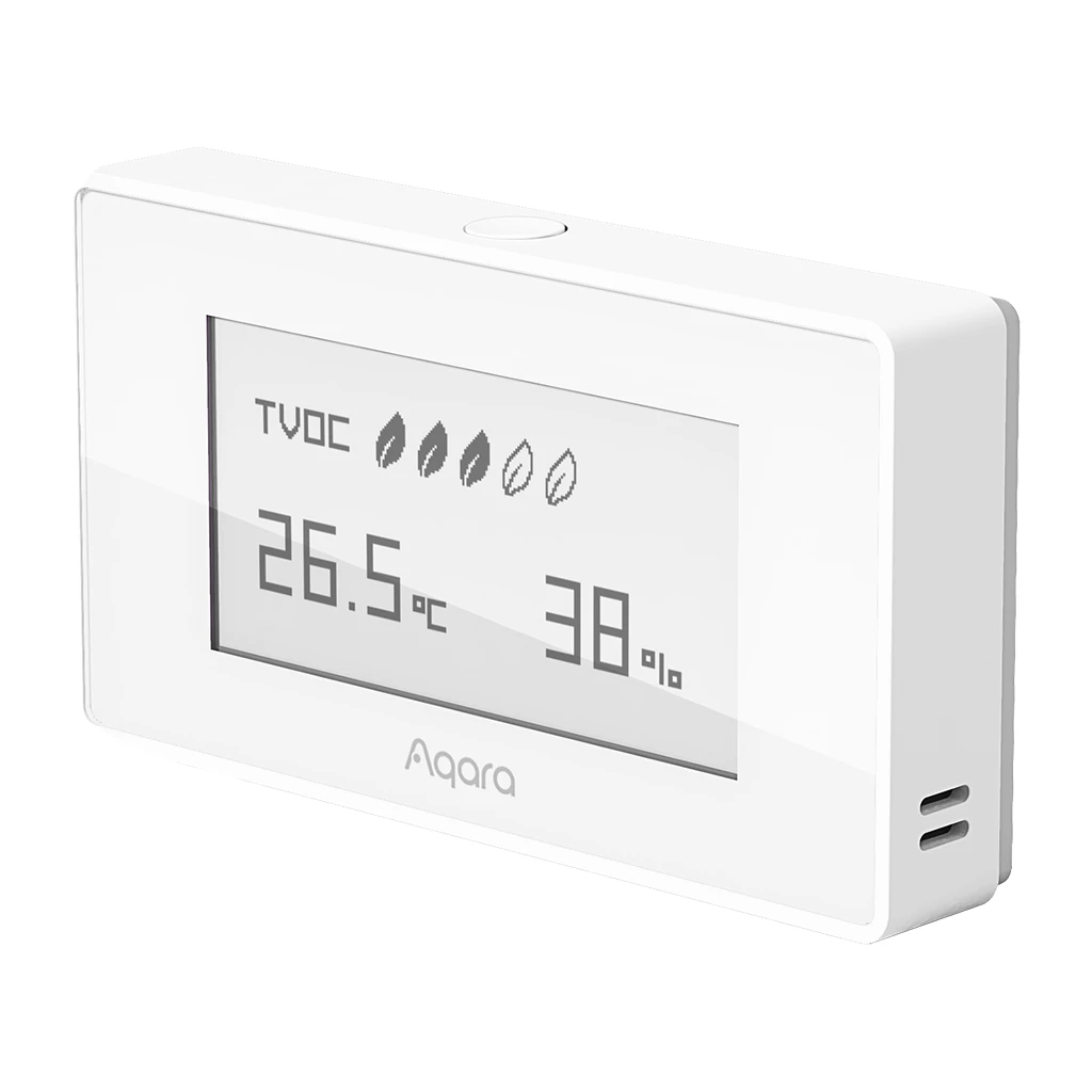 Aqara TVOC Air Quality Monitor: Model No: AAQS-S01; SKU: AS029GLW02 - image 1