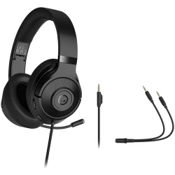 LORGAR Noah 101 Gaming headset with microphone 3.5mm jack connection cable length 2m foldable design - thumbnail 5