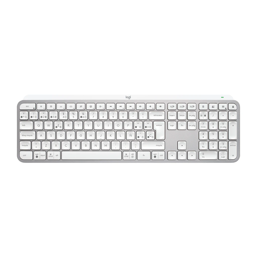 LOGITECH MX Keys S Bluetooth Tastatura, Pale Grey, US Int'l Layout, Backlit - image 1
