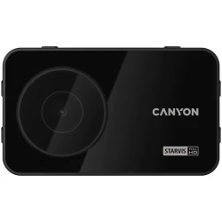 CANYON car recorder DVR10GPS FullHD 1080p Wi-Fi GPS Black - thumbnail 1