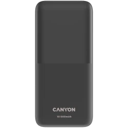 CANYON PB-1010 Power bank 10000mAh Li-pol battery with 2pcs Build-in Cable  Input:  TYPE-C: - thumbnail 1