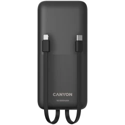 CANYON PB-1010 Power bank 10000mAh Li-pol battery with 2pcs Build-in Cable  Input:  TYPE-C: - thumbnail 3