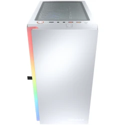 COUGAR Purity RGB Bijelo Mini Tower, ARGB traka, 1x ARGB ventilator, 3mm staklena bočna strana - thumbnail 4