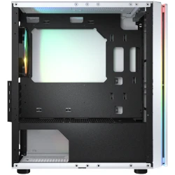 COUGAR Purity RGB Bijelo Mini Tower, ARGB traka, 1x ARGB ventilator, 3mm staklena bočna strana - thumbnail 6