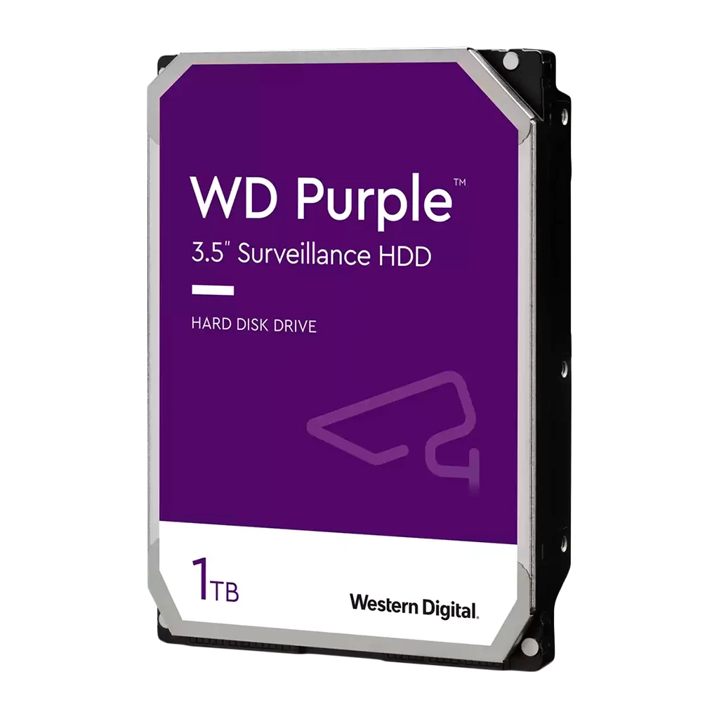 HDD AV WD Purple 3.5'' 1TB 64MB 5400 RPM SATA 6 Gb/s - image 1