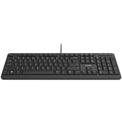 CANYON HKB-20 wired keyboard with Silent switches 105 keysblack 1.8 Meters cable lengthSize 442*142*17.5mm460g AD - thumbnail 2