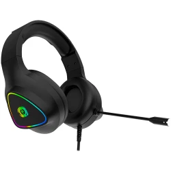 CANYON Shadder GH-6 RGB gaming headset with Microphone Microphone frequency response: 20HZ~20KHZ  ABS+ PU - thumbnail 2