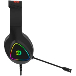 CANYON Shadder GH-6 RGB gaming headset with Microphone Microphone frequency response: 20HZ~20KHZ  ABS+ PU - thumbnail 6
