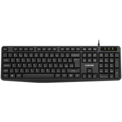 CANYON Tastatura CNE-CKEY01 Wired USB 104 keys Black Adriatic - thumbnail 1