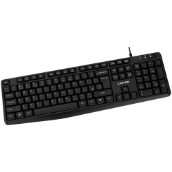 CANYON Tastatura CNE-CKEY01 Wired USB 104 keys Black Adriatic - thumbnail 2