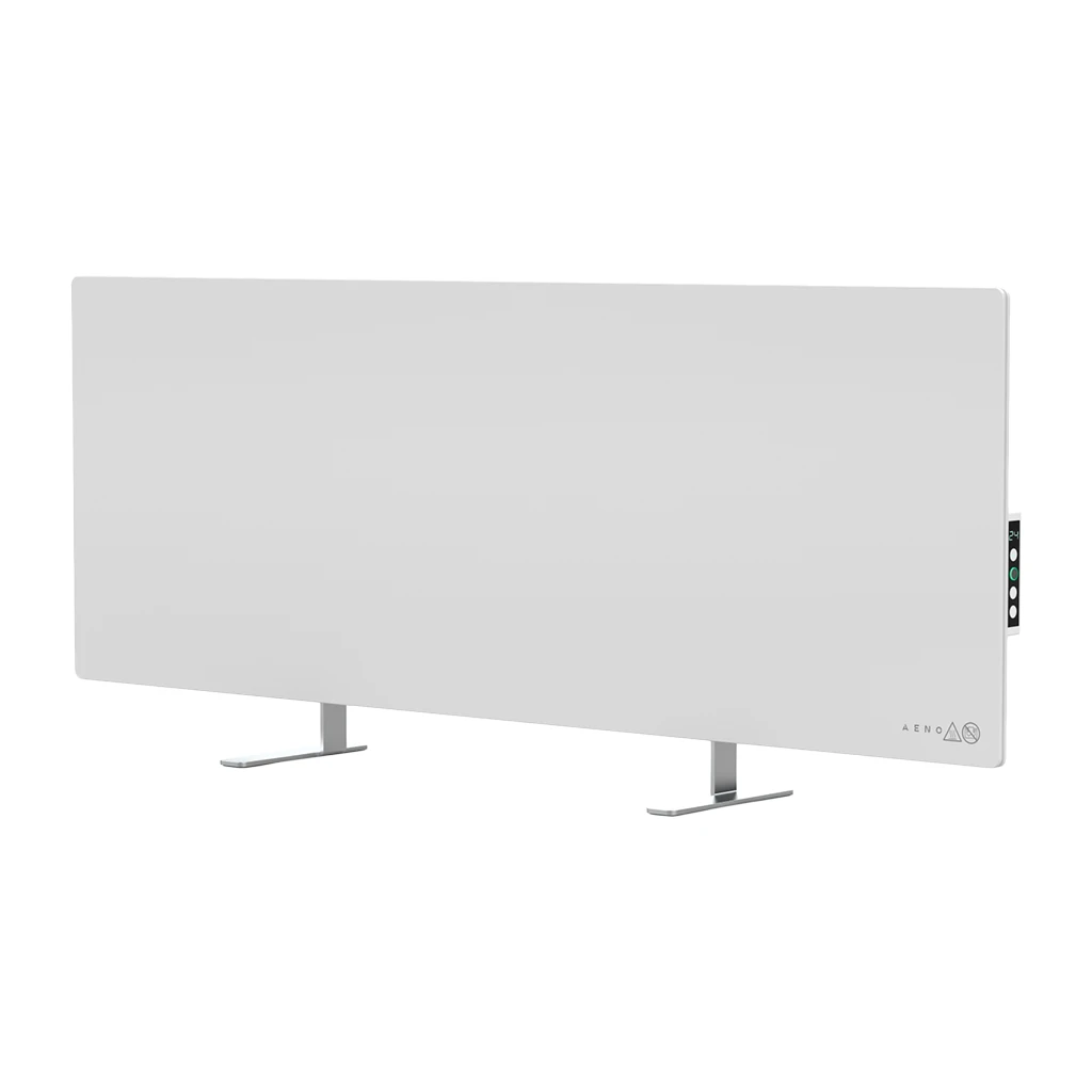 AENO Premium Eco Smart Heater 700W Tempered glass Infrared+convection heating type Led display Plug type: - image 1