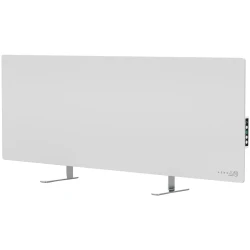 AENO Premium Eco Smart Heater 700W Tempered glass Infrared+convection heating type Led display Plug type: - thumbnail 1