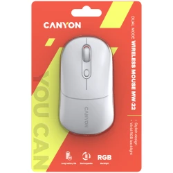 CANYON MW-22 2 in 1 Wireless optical mouse with 6 buttons DPI 800/1200/1600 2 modeBT/ - thumbnail 6