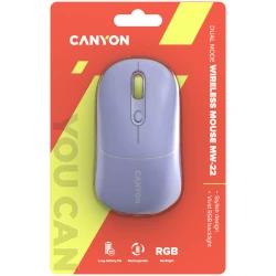 CANYON MW-22 2 in 1 Wireless optical mouse with 6 buttons DPI 800/1200/1600 2 modeBT/ - thumbnail 6
