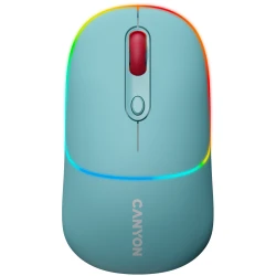 CANYON MW-22 2 in 1 Wireless optical mouse with 6 buttons DPI 800/1200/1600 2 modeBT/ - thumbnail 1