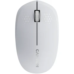 CANYON Bežični Miš MW-04 sa 3 Dugmeta Bijele Boje - Ergonomski Dizajn, Bluetooth Veza, Precizna Optička Senzor Rezolucija, Dugotrajne Baterije - thumbnail 1