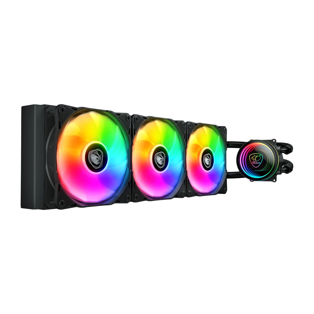 COUGAR AIO Liquid Cooling Poseidon Elite ARGB 360 Black - image 1