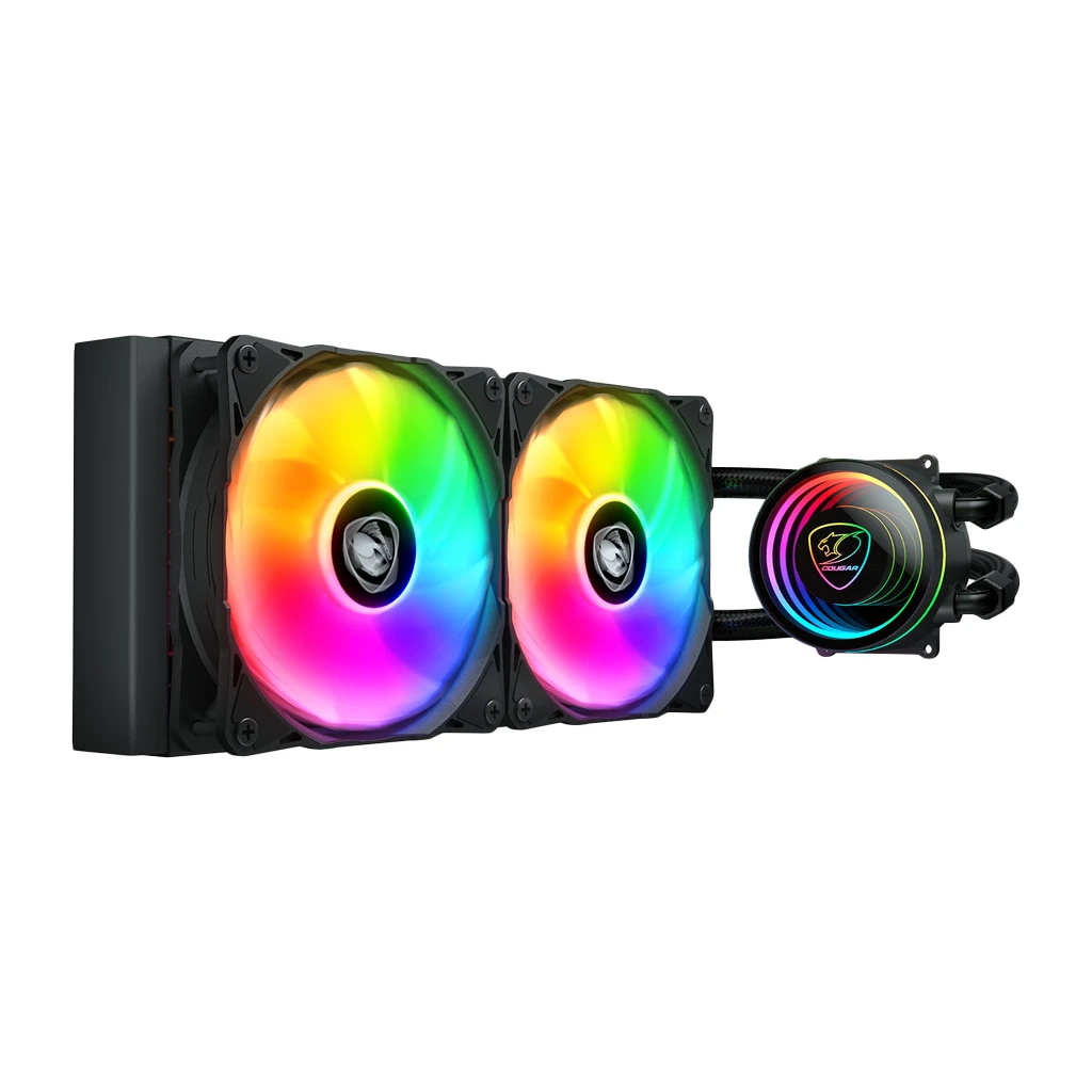 COUGAR AIO Liquid Cooling Poseidon Elite ARGB 240 Black - image 1