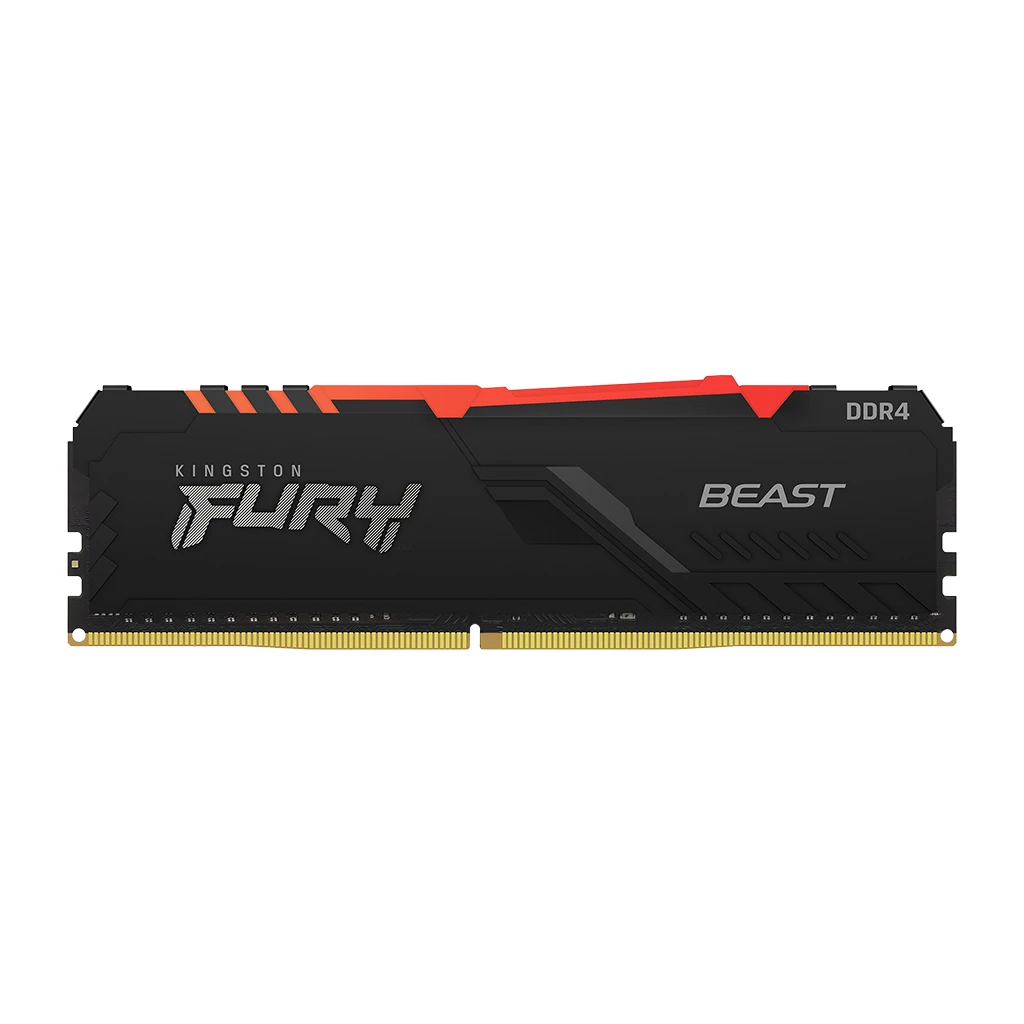Kingston 8GB 3200MT/s DDR4 CL16 DIMM FURY Beast RGB - image 1