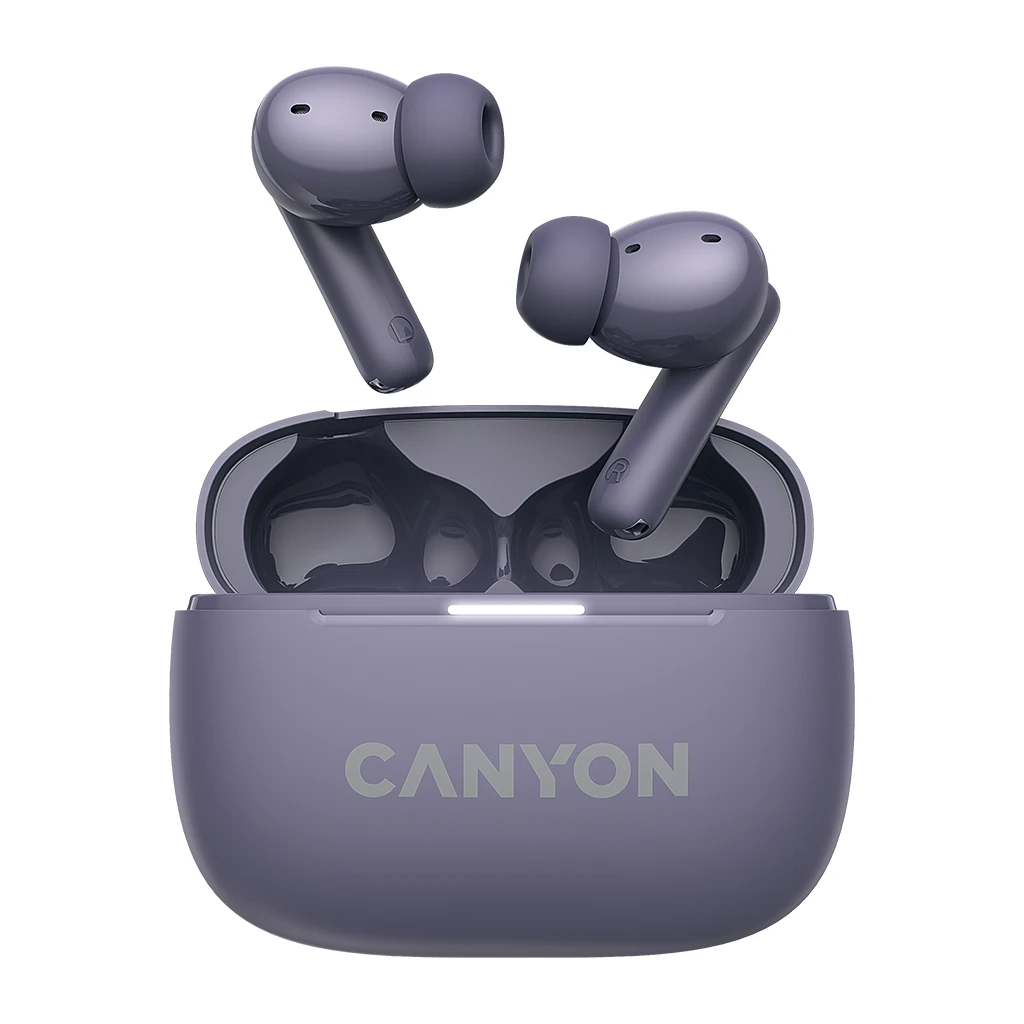 CANYON OnGo TWS-10 ANC+ENC Bluetooth Headset microphone BT v5.3 BT8922F Frequence Response:20Hz-20kHz battery Earbud 40mAh*2+Charging - image 1