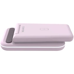 CANYON Bežični punjač WS-304 15W 3u1 Iced Pink - Brzo bežično punjenje, Kompatibilnost sa više uređaja, Elegantni dizajn, Sigurno i efikasno - thumbnail 6