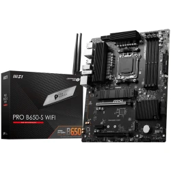 MSI PRO B650-P WiFi ProSeries Motherboard AMD AM5 ATX DDR5 PCIe 4.0 M.2 SATA 6Gb/s - thumbnail 1