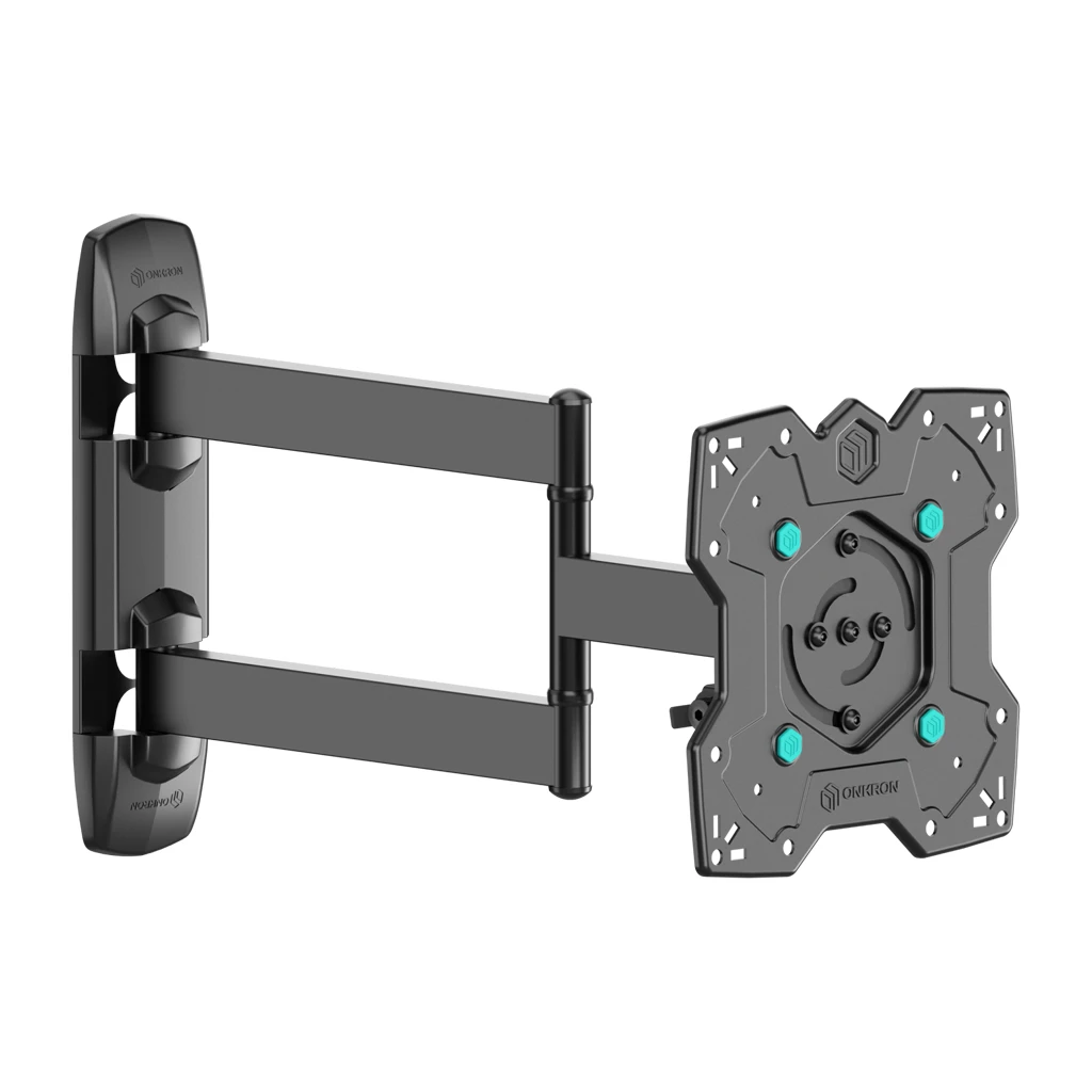 ONKRON Zidni Nosač za TV M4SR-B - Pokretni, 17-43 Inča, Nosivost 35kg, Crni - image 1