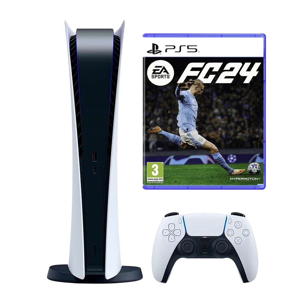 PlayStation 5 C chassis + EA SPORTS FC 24 VCH + FUT VCH - image 1