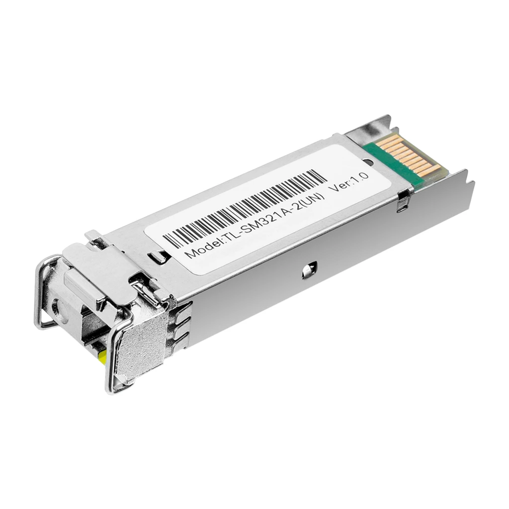 TP-Link TL-SM321A 1000Base-BX WDM Bi-Directional SFP Module LC connector TX:1550nm/RX:1310nm single-mode 20km Supports Digital Diagnostic - image 1