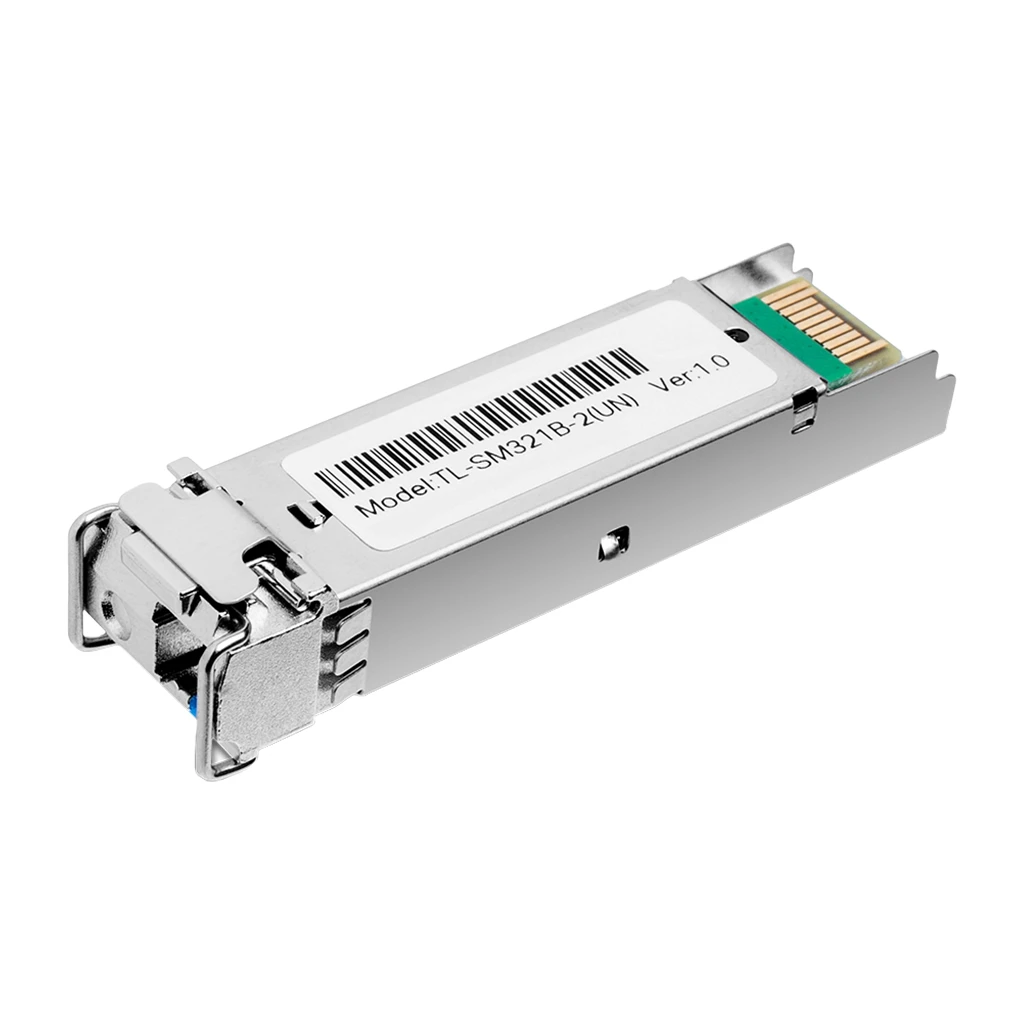 TP-Link TL-SM321B 1000Base-BX WDM Bi-Directional SFP Module LC connector TX:1310nm/RX:1550nm single-mode 20km Supports Digital Diagnostic - image 1