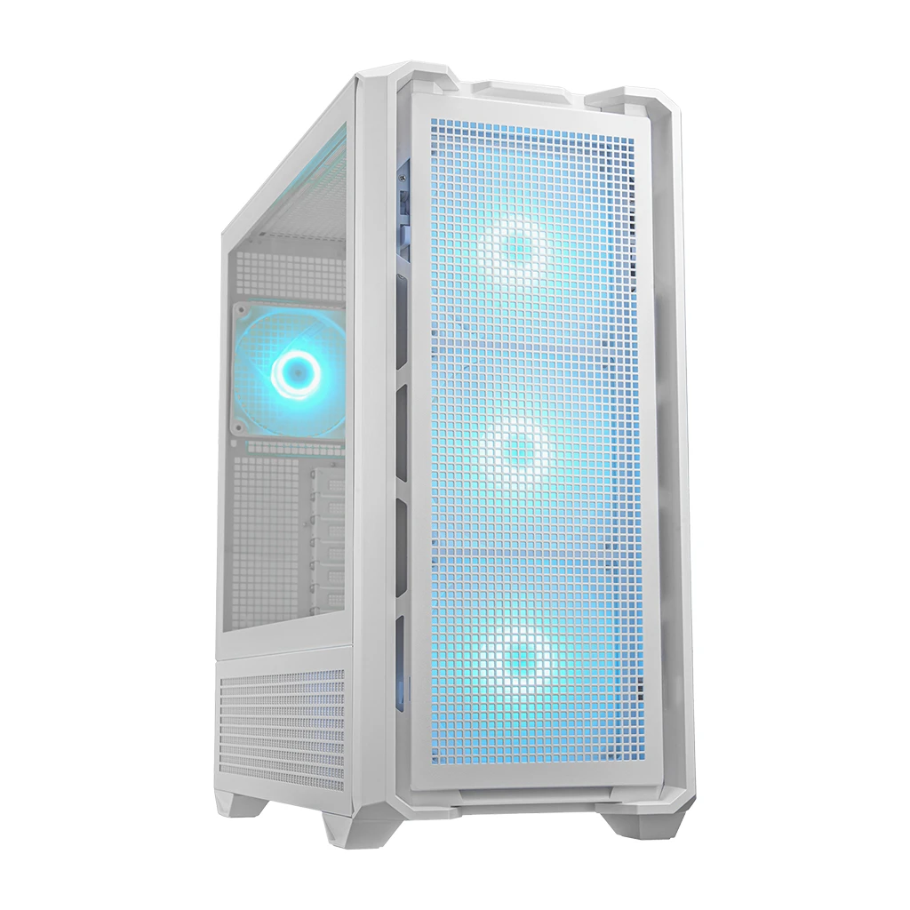 COUGAR | MX600 White | PC Case | Mid Tower / Mesh Front Panel / - image 1