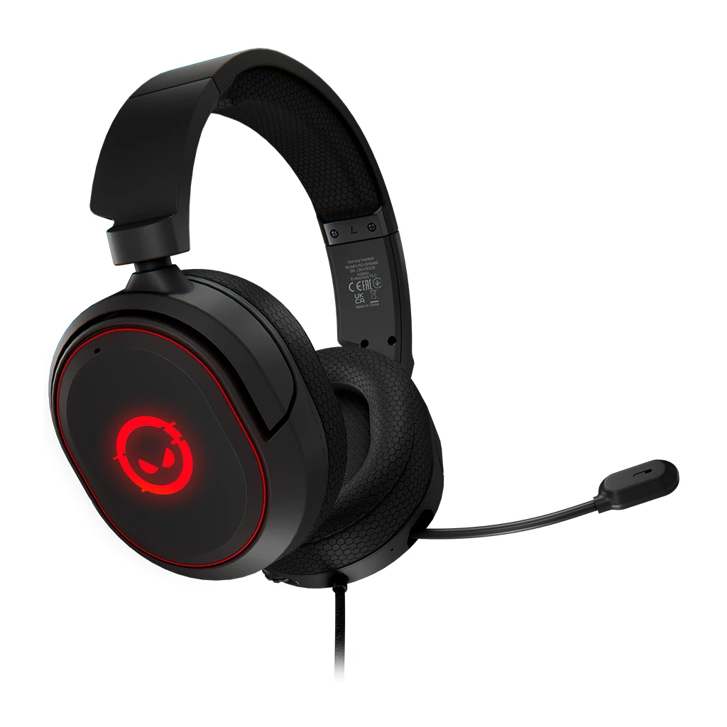 LORGAR Kaya 460 USB Gaming headset with microphone CM108B RGB backlight Plug&Play USB-A connection cable - image 1