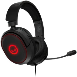 LORGAR Kaya 460 USB Gaming headset with microphone CM108B RGB backlight Plug&Play USB-A connection cable - thumbnail 1