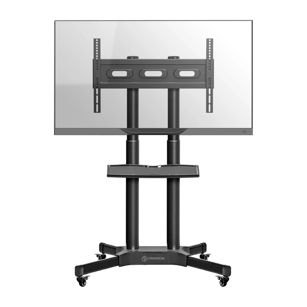 ONKRON Mobile TV Stand Rolling TV Cart for 40 to 65 Inch LCD LED TV - image 1