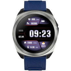 CANYON Maverick SW-83Smart WatchRealtek 8762DT IPS 1.32'' 360x360ARM Cortex-M4FRAM192KB/ROM128MB400mAh 3.8vGPS128 Sport modes IP68STRAVA supportReal-Time Heart - thumbnail 2