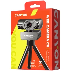 CANYON C6 2k Ultra full HD 3.2Mega webcam with USB2.0 connector built-in MIC IC SN5262 - thumbnail 5
