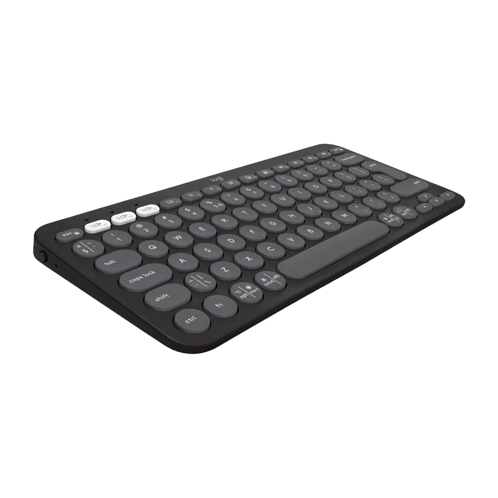 Logitech K380S Multi-Device Bluetooth Tastatura - Tonal Graphite, US INT'L raspored - image 1