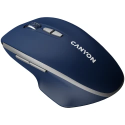 CANYON MW-21 2.4 GHz  Wireless mouse with 7 buttons DPI 800/1200/1600 Battery: AAA*2pcsBlue72*117*41mm 0.075kg - thumbnail 3