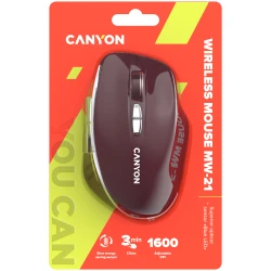 CANYON MW-21 2.4 GHz Wireless mouse with 7 buttons CNS-CMSW21BR - thumbnail 6