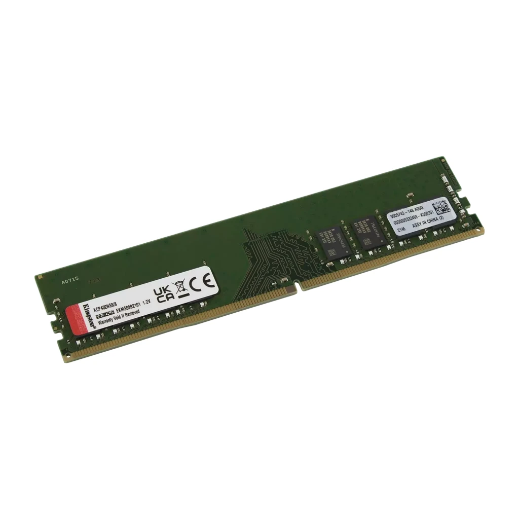 Kingston DRAM Desktop PC 8GB DDR4 3200MT/s Module EAN: 740617324815 - image 1