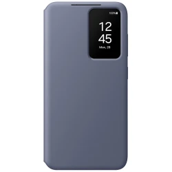 Samsung Galaxy S24 Smart View Wallet Case Violet - thumbnail 1