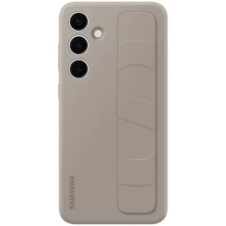 Samsung Galaxy S24+ Standing Grip Case Taupe - thumbnail 1