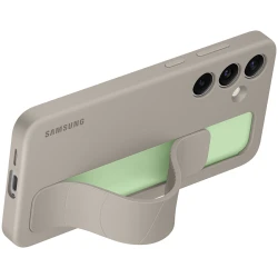Samsung Galaxy S24+ Standing Grip Case Taupe - thumbnail 2