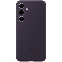 Samsung Galaxy S24+ Silicone Case Dark Violet - thumbnail 1