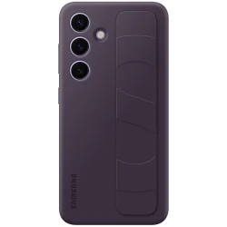 Samsung Galaxy S24 Standing Grip Case Dark Violet - thumbnail 1