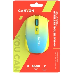 CANYON MW-44 2 in 1 Wireless optical mouse with 8 buttons DPI 800/1200/1600 2 modeBT/ - thumbnail 6