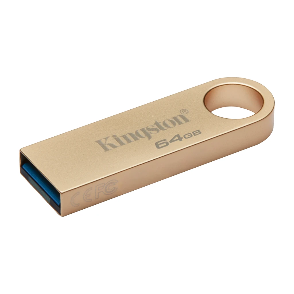 Kingston 64GB 220MB/s Metal USB 3.2 Gen 1 DataTraveler SE9 G3 EAN: 740617341270 - image 1