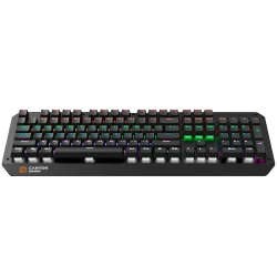 CANYON Hazard GK-6 Wired multimedia gaming keyboard with lighting effect 108pcs rainbow LED Numbers 104keys - thumbnail 2