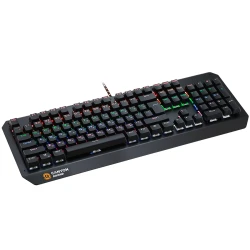 CANYON Hazard GK-6 Wired multimedia gaming keyboard with lighting effect 108pcs rainbow LED Numbers 104keys - thumbnail 5